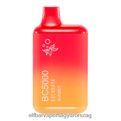 Elektronikus Cigaretta Elf Bar - ELFBAR BC5000 eldobható vape napnyugta 4XNR4201