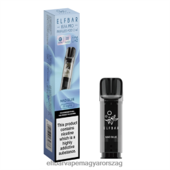 Elf Bár Liquid - ELFBAR ELFA PRO előretöltött hüvelyek - 2 db őrült kék 4XNR493