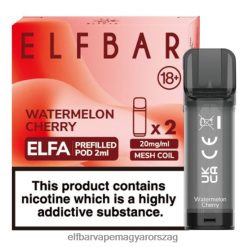 Elf Bár Liquid - ELFBAR ELFA előretöltött hüvely (2 csomag) görögdinnye cseresznye 4XNR4121