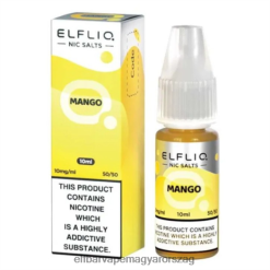 Elf Bár Liquid - ELFBAR ELFLIQ nikkel-sók mangó 4XNR4177