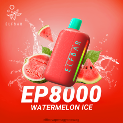 Elf Bár Liquid - ELFBAR EP8000 eldobható vape görögdinnye jég 4XNR4303