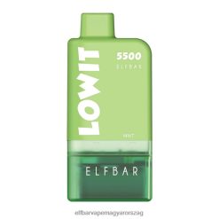 Elf Bár Ízek - ELFBAR LOWIT 5500 előretöltött podkészlet menta 4XNR4363