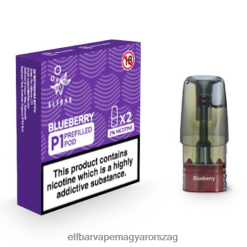 Elf Bar Magyarország 2044 - ELFBAR Mate 500 P1 előretöltött hüvelyek (2 csomag) áfonya 4XNR4144