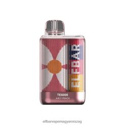 Elf Bar Magyarország - ELFBAR TE6000 eldobható vape lédús őszibarack 4XNR4325