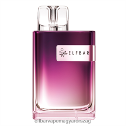 Elf Bar Vape Magyarország - ELFBAR Crystal CR600 eldobható vape eper málna 4XNR436