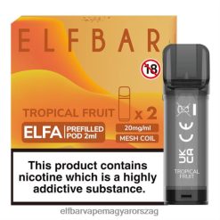 Elf Bar Vape Magyarország - ELFBAR ELFA előretöltött hüvely (2 csomag) trópusi gyümölcs 4XNR4120