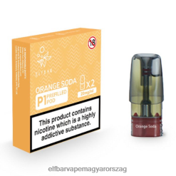 Elf Bar Vape Magyarország - ELFBAR Mate 500 P1 előretöltött hüvelyek (2 csomag) narancs szóda 4XNR4155