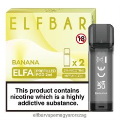 Elf Bar Ár - ELFBAR ELFA előretöltött hüvely (2 csomag) banán 4XNR4105