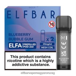 Elf Bar Ár - ELFBAR ELFA előretöltött hüvely (2 csomag) áfonyás rágógumi 4XNR4126