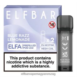 Elf Bar Ár - ELFBAR ELFA előretöltött hüvely (2 csomag) kék razz limonádé 4XNR4119