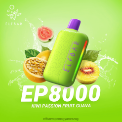 Elf Bar Ár - ELFBAR EP8000 eldobható vape kivi maracuja guava 4XNR4301