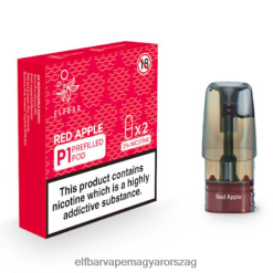 Elf Bar Ár - ELFBAR Mate 500 P1 előretöltött hüvelyek (2 csomag) piros alma 4XNR4161