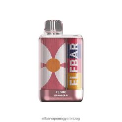 Elf Bar Ár - ELFBAR TE6000 eldobható vape eper 4XNR4322