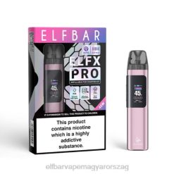 rózsaszín ELFBAR ELFX Pro Nyissa meg a POD -eszközt H4FN4