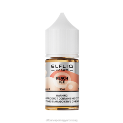 őszibarack -jég ELFBAR ELFLIQ Nic só 30 ml H4FN22